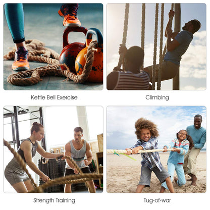Gym Fitness Training Climbing Rope Exercise Rope Gym Rope for Strength Training and Fitness Workouts