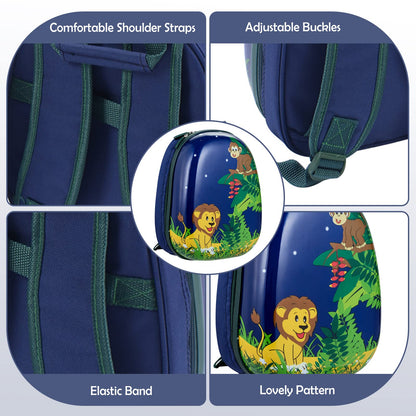 2 Pieces Kids Carry On Luggage Set with Spinner Wheels