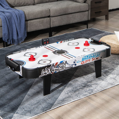 107cm Air Powered Hockey Table W/ 2 Pucks