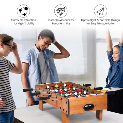 Tabletop Foosball Table for Game Room