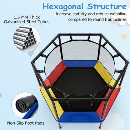 48’’ Mini Trampoline for Boys & Girls Age 3+ Years Old
