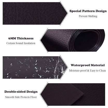 2M Floor Protect Exercise Equipment Mat for Home