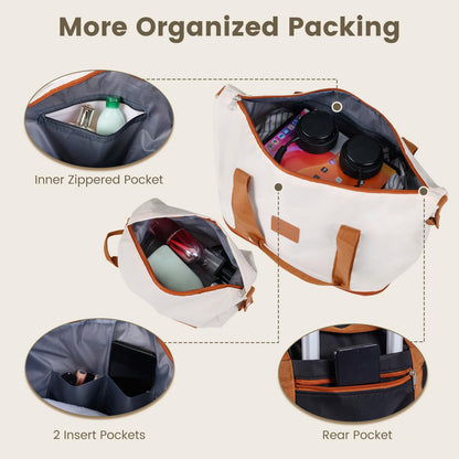 5-Piece Luggage Set with TSA Lock and 4 Spinner Wheels