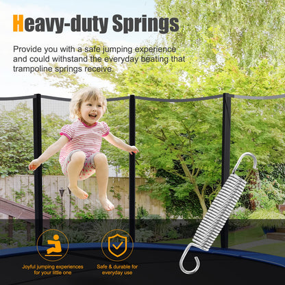 20 Pack Trampoline Springs with T Hook Pull Tool for Trampoline