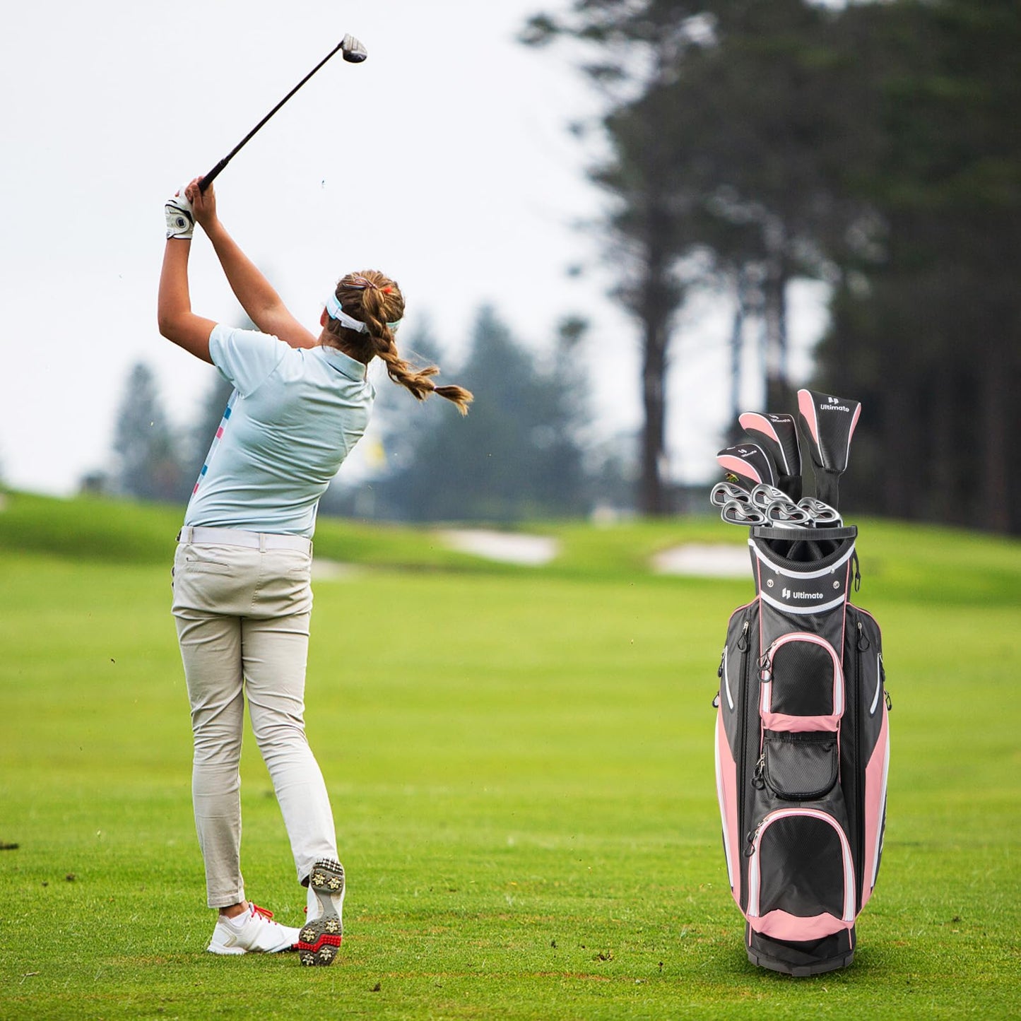 Women's Complete Golf Club Set 9 Pieces