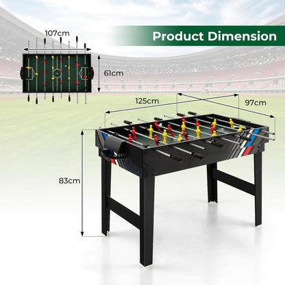 4 in 1 Multi Game Soccer Table Set for Game Rooms & Bars & Party