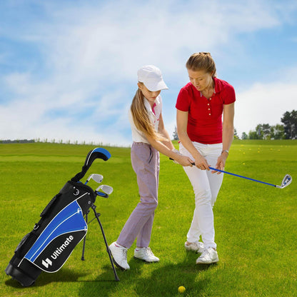 Junior Complete Golf Club Set with Lightweight Design for Kids
