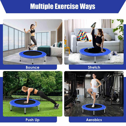 Mini Folding Trampoline for Indoor and Outdoor Activities