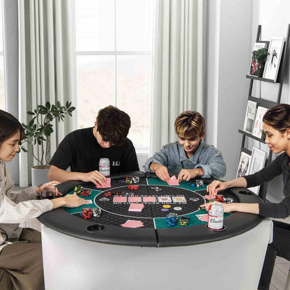 1.2M 6-Player Foldable Poker Table Top