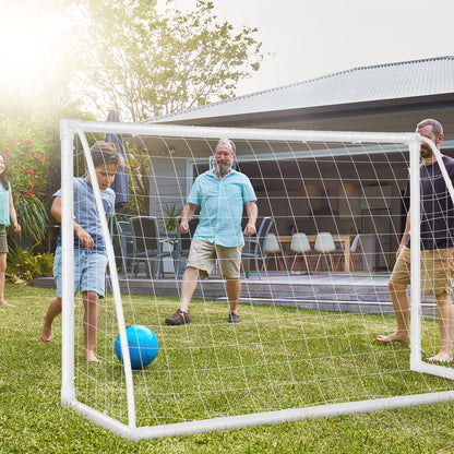 All-Weather Soccer Goal with Strong PVC Frame & High-Strength Netting (1.8M x 1.2M(L x W))