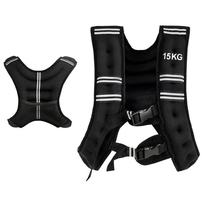 Weighted Vest 5 kg Workout Vest with Adjustable Buckles & Mesh Bag
