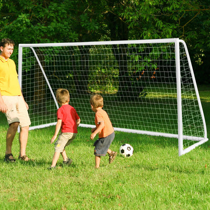 Portable Soccer Goal with Strong PVC Frame & High-Strength Netting