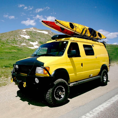 Set of 4 U-Bar Kayak Racks with Bandage