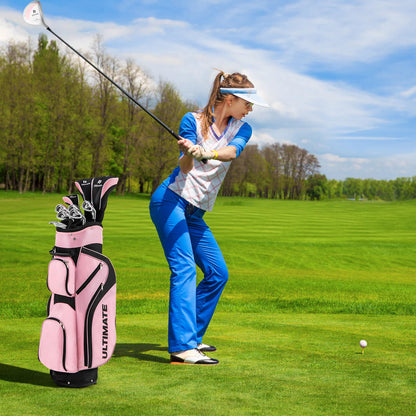 Ladies Complete Golf Club Set with Driver and Stand Bag