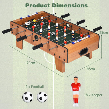 Tabletop Foosball Table for Game Room