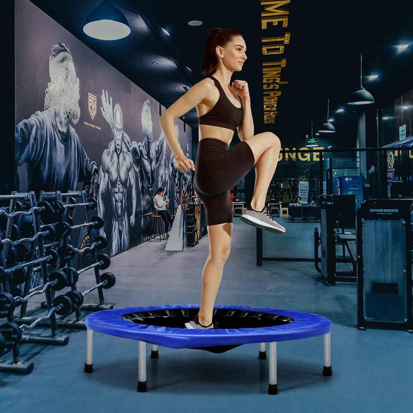 Mini Folding Trampoline for Indoor and Outdoor Activities