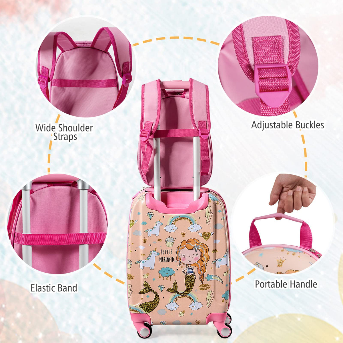 Luggage Set with Safe Material for Kids