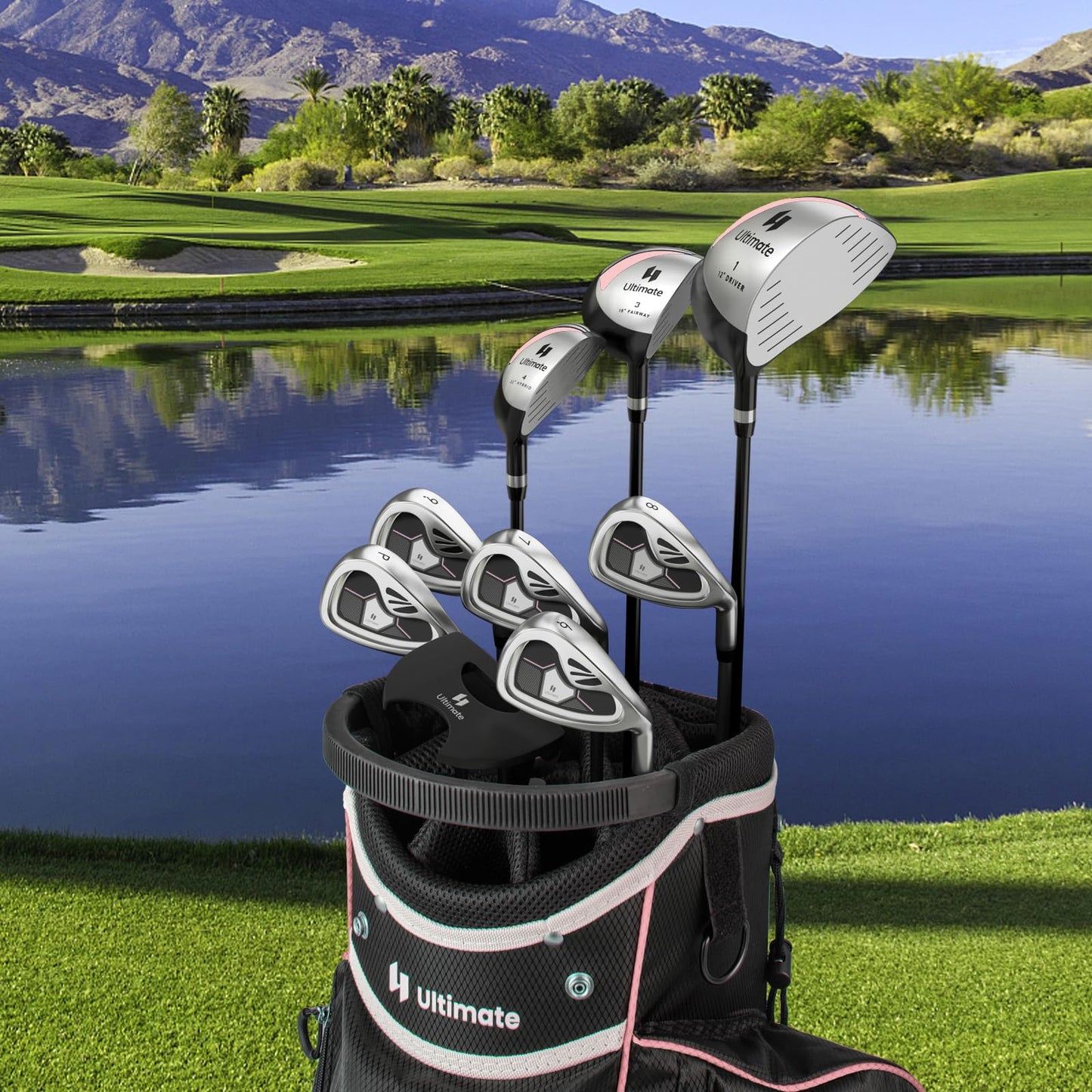 Women's Complete Golf Club Set 9 Pieces