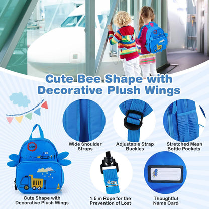 2 PC Kids Luggage Set with Spinner Wheels