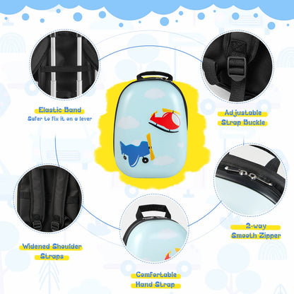 2-Piece Carry-on Luggage Set with Spinner Wheels for Children