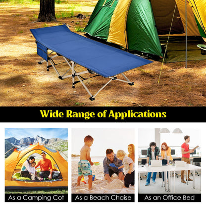 Foldable Camping Cot Load up to 400KG for Camp Beach Office