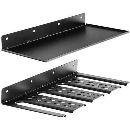 Electric Drill Storage Rack, Wall Mounted Drill Holder & Floating Shelf