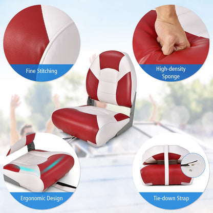 Marine Seating Set with Thickened High-density Sponge Padding