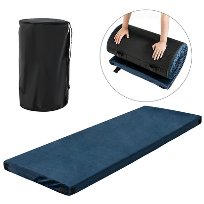 Foldable Camping Mattress with High Density Foam Cushion & Anti-Slip Bottom