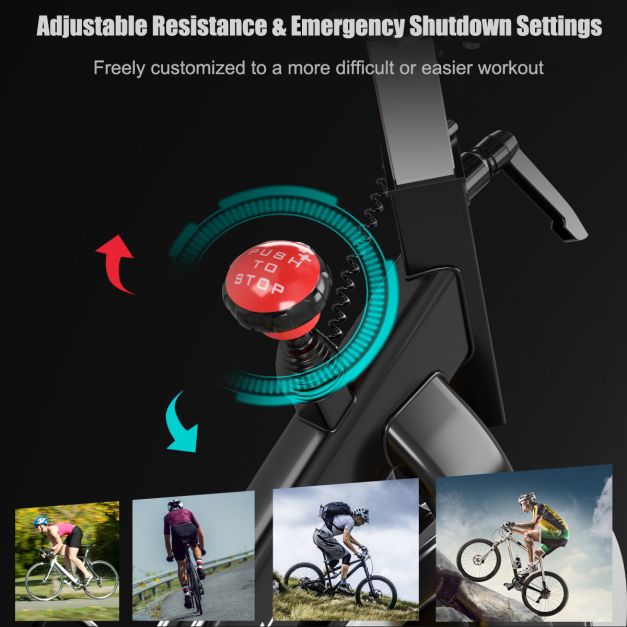 Indoor Magnetic Exercise Bike
