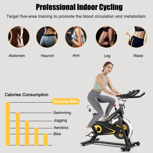Indoor Magnetic Exercise Bike