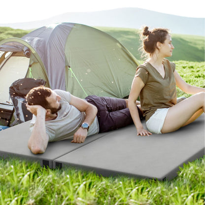Indoor outdoor Foldable Camping Mattress High density foam Cushion