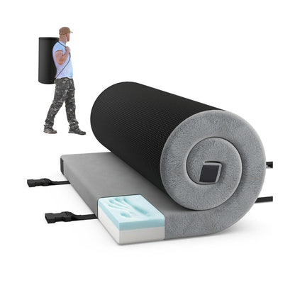 Indoor outdoor Foldable Camping Mattress High density foam Cushion