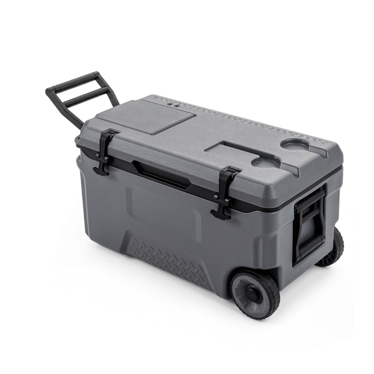 50 L Insulated Hard Cooler with Wheels and Handles for Camping Fishing