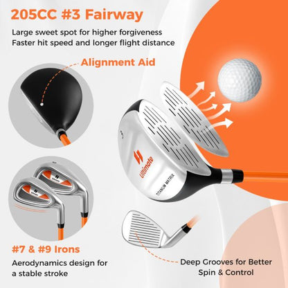 Junior Complete Golf Club Set for Age 11 to 13