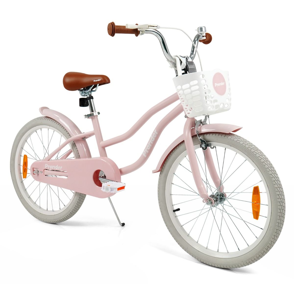 Kids Bike with Front Handbrake and Rear Coaster Brake for 3-4/3-5/4-7/4-8 Years Old