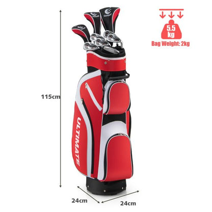 Ladies Complete Golf Club Set with Driver and Stand Bag