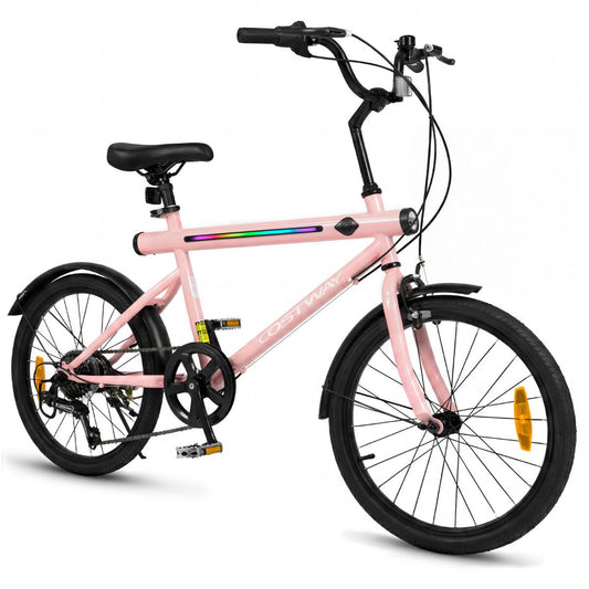 Lighted Cycling Bike with Adjustable Handlebar and Seat