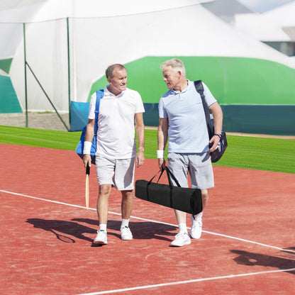 Pickle Ball Net System with Metal Frame and Wear-resistant Net
