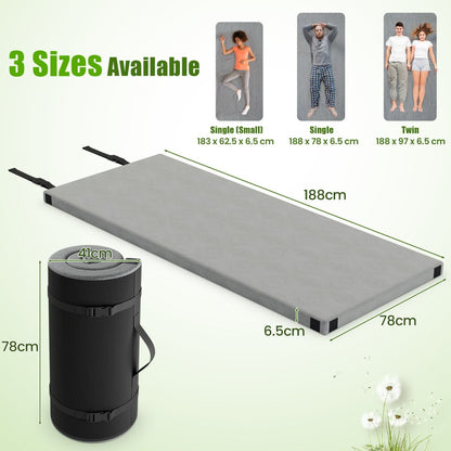Indoor outdoor Foldable Camping Mattress High density foam Cushion