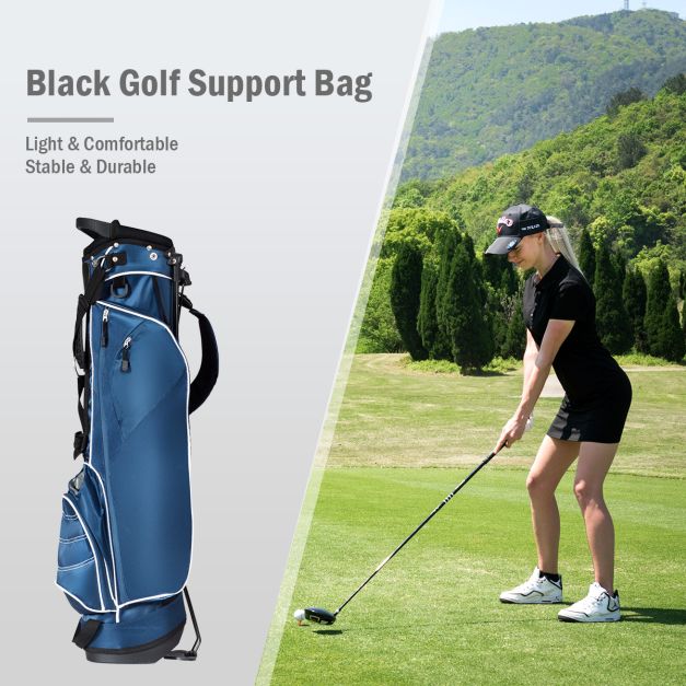 Ultra Lightweight Golf Bag with 4-Way Top Dividers for Golf Course & Travel