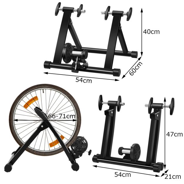 Roller Trainer with/without Adjustable Magnetic Resistance for Bicycle