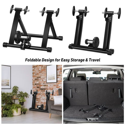 Roller Trainer with/without Adjustable Magnetic Resistance for Bicycle