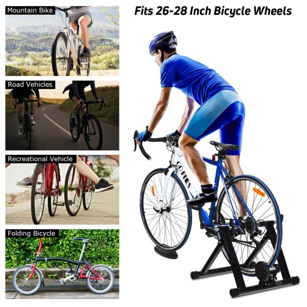 Roller Trainer with/without Adjustable Magnetic Resistance for Bicycle