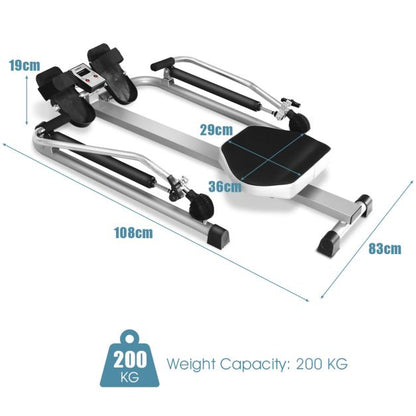 Total Motion Rowing Machine Rower for Training Home Use