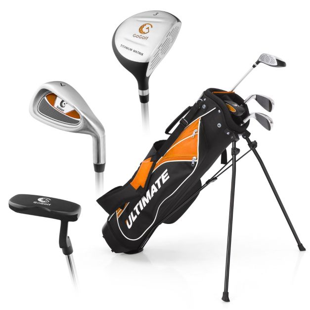 Junior Complete Golf Club Set with Lightweight Design for Kids