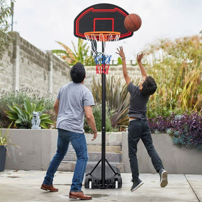 Basketball Hoop for Kids with 5-Level Heights for Indoor & Outdoor