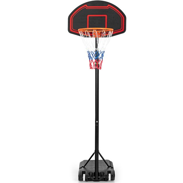 Basketball Hoop for Kids with 5-Level Heights for Indoor & Outdoor
