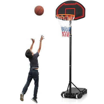 Basketball Hoop for Kids with 5-Level Heights for Indoor & Outdoor