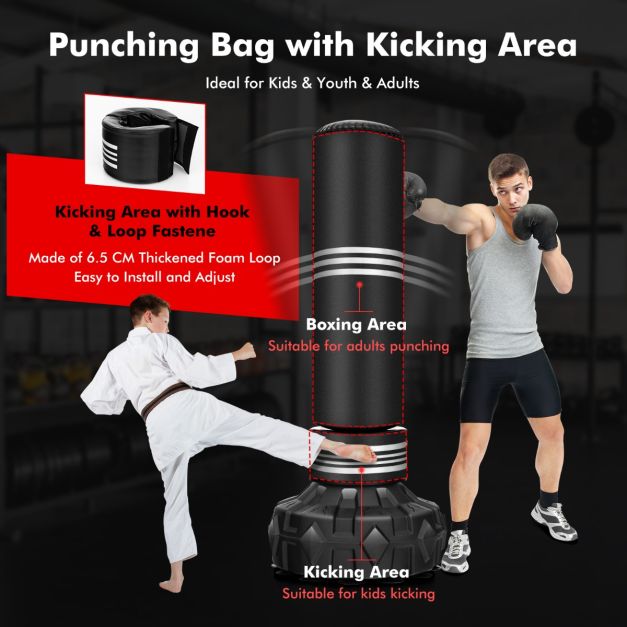 MMA UFC Kick Training Punching Bag with Stand