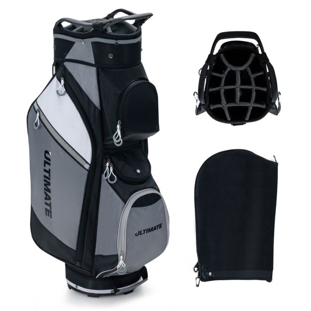 14-Way Lightweight Portable Golf Cart Bag